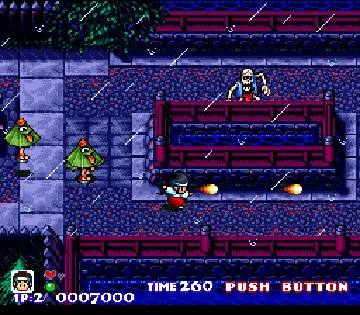 Kikikai-kai - Nazo no Kuro Manteau (Japan) screen shot game playing